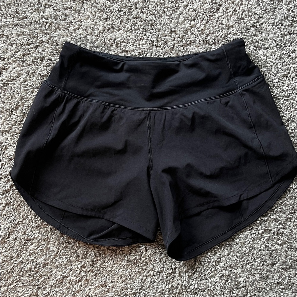 Lululemon speed up lined shorts